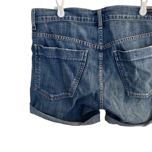 Citizens of Humanity Denim Blue Button Fly Jean Shorts Sz 27 - Picture 4 of 10